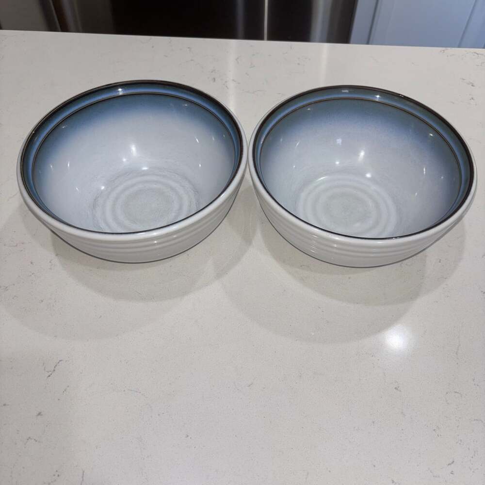 Noritake Sorcerer 8620 Vegetable/Serving Bowls 7.75”Set of 2